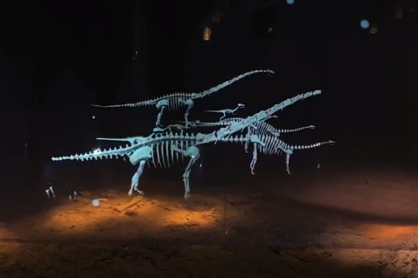 光子科技赋能世界恐龙博物馆，AR全息显示再现侏罗纪时代